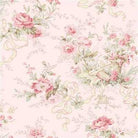 Charlotte Cottage Floral light pink vintage-inspired fabric with soft romantic floral pattern