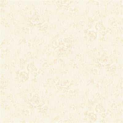 Charlotte Tonal Roses fabric in cream with soft, vintage-inspired floral print by Clothworks