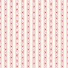 Charlotte Ribbon Stripe Pink fabric with soft pastel floral and vintage-inspired stripes by Clothworks