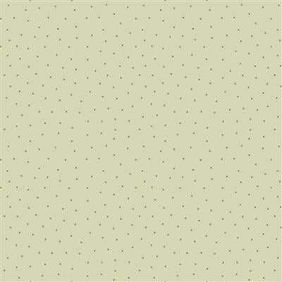 Charlotte Pin Dot fabric in light olive with subtle pin dot pattern by Clothworks