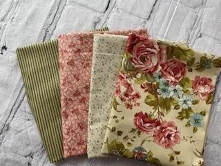 Cotton Country Patchwork Quilt Pattern Cloth Floral Dinner Napkins