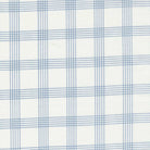 Nantucket Summer Cream blue plaid check fabric by Camille Rosekelly for Moda