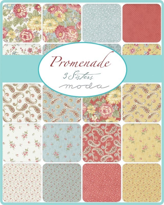 PROMENADE offers Fat Quarter Bundle - by 3 Sisters for Moda - 40 Fat Quarters