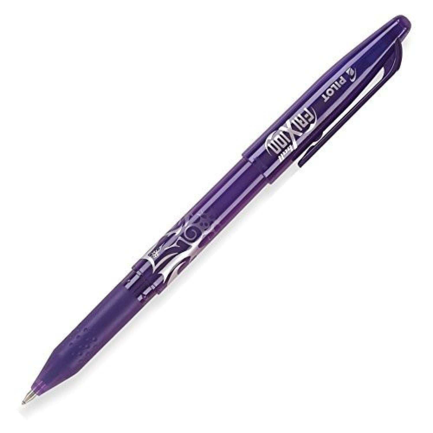 Frixion Fine Point .7mm purple erasable gel pen with needlepoint tip and thermo-sensitive ink