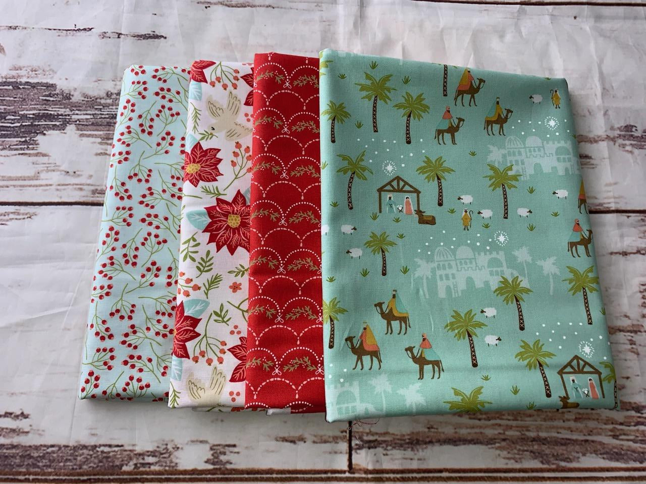 4 YARDS BUNDLE FABRICS online FOR MELTINGMOMENTS