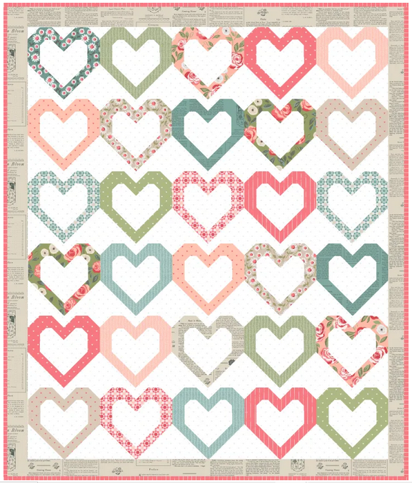 Maris Bralette Sewing Kit - Retro Heart – Fabric Romance
